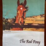 Red Pony Dish towel